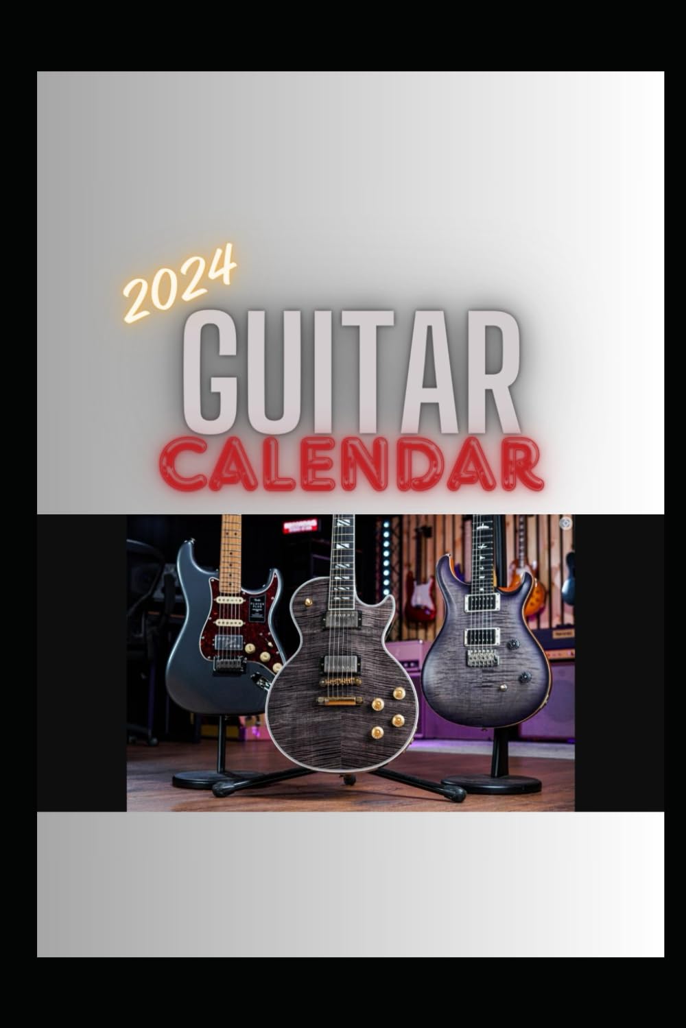 Amazon Guitar Calendar 2024 molinari, dario Guitar