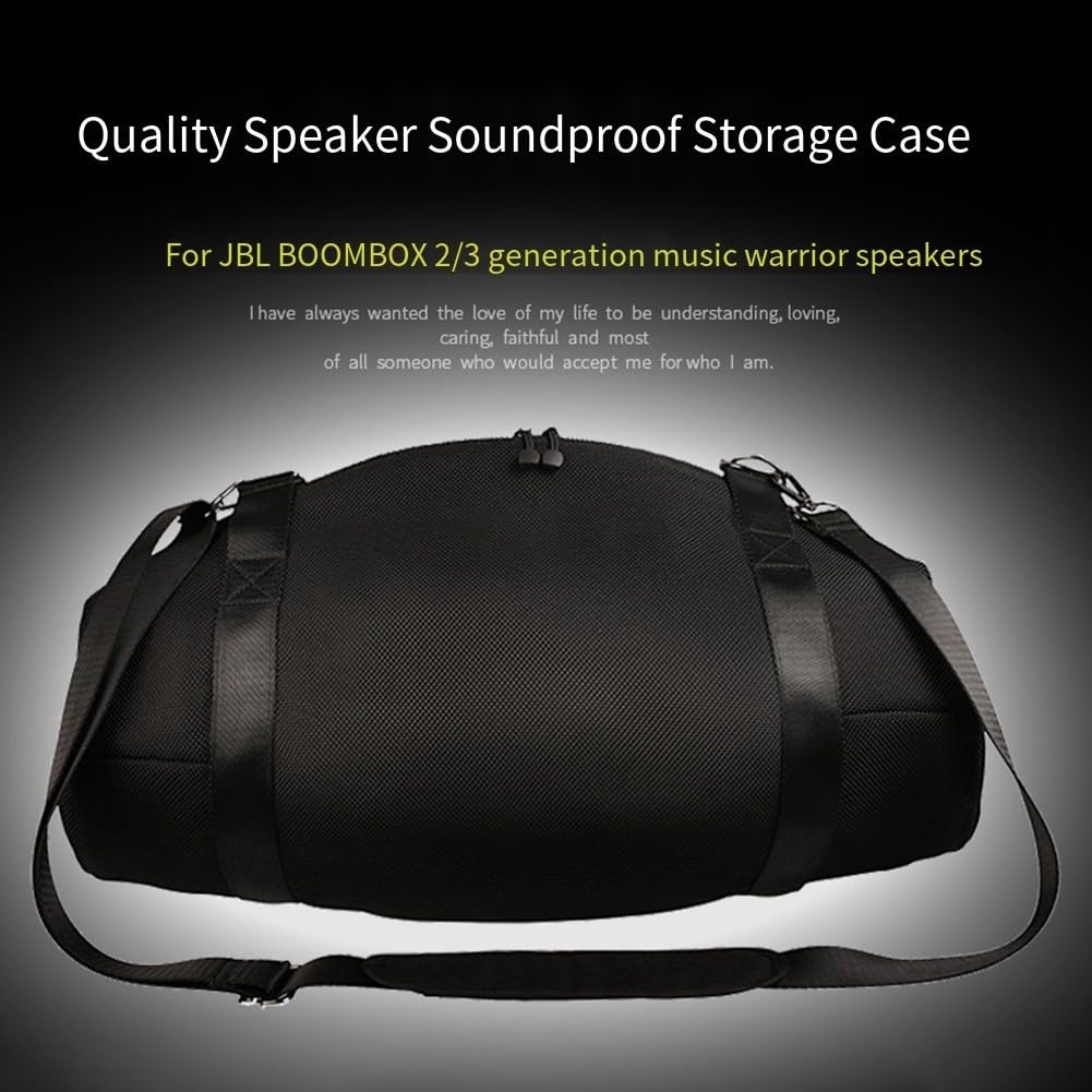 Funda protectora de viaje para JBL-BOOMBOX 3 Wireless Bluetooth Speake bolsa de almacenamiento con correas de hombro ajustables
