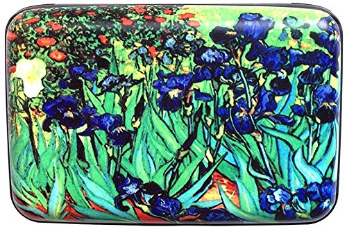 Fine Art Armored Wallet Credit Card Case, Multicolor, 4-1/4" x 2-3/4" x 1/2