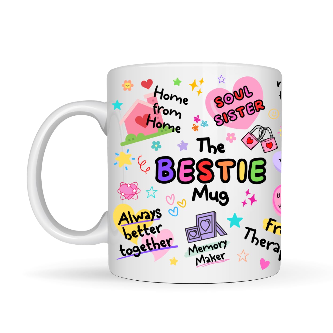 The Bestie Mug | Best Friend Mug Gift BFF | The Best Friend Birthday Gif...