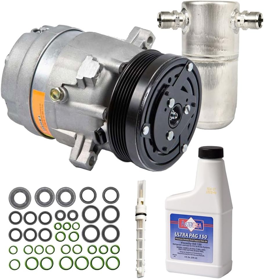 For Buick LeSabre Bonneville & Oldsmobile 88 AC Compressor w/A/C Repair Kit - BuyAutoParts 60-81854RK New