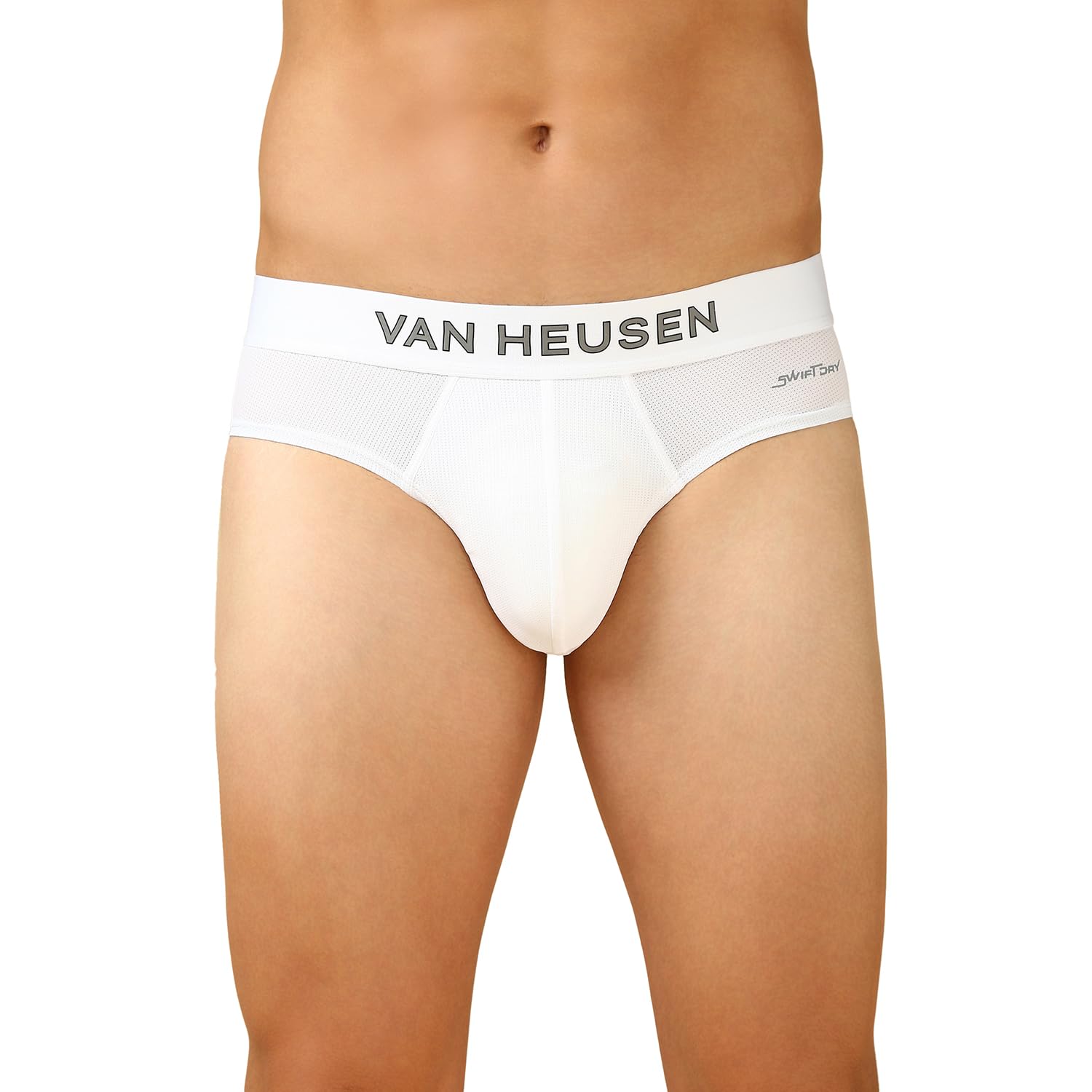 Van HeusenMen Breathable AIR Series Active Brief - Microfibre Elastane - Swift Dry, High Stretch Mesh