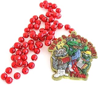 Pass a Good Time Mardi Gras Beads New Orleans Bayou Lousianna Animals Cajun Creole Party
