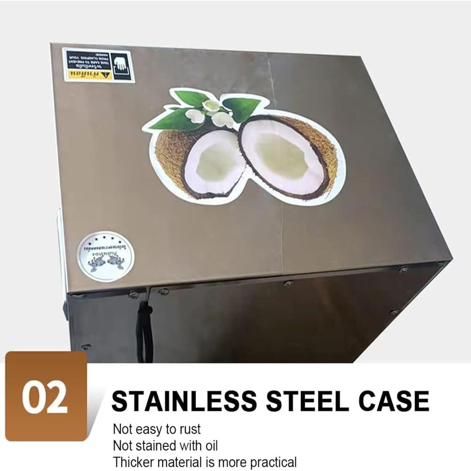 Commercial Coconut Grater Scraper Shredder，Machine Meat Removal Tool,Electric Coconut Processing Machine,Stainless Steel,for restaurant,bakery,dessert shopCoconut processing store
