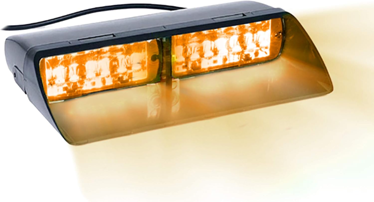 16 LED Emergency Dash Light Dual Rapid Switch Windshield