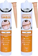 Lami Mate Flexible Sealant | Floorboard Gap Filler | Pine | Bond it | Pack of 2