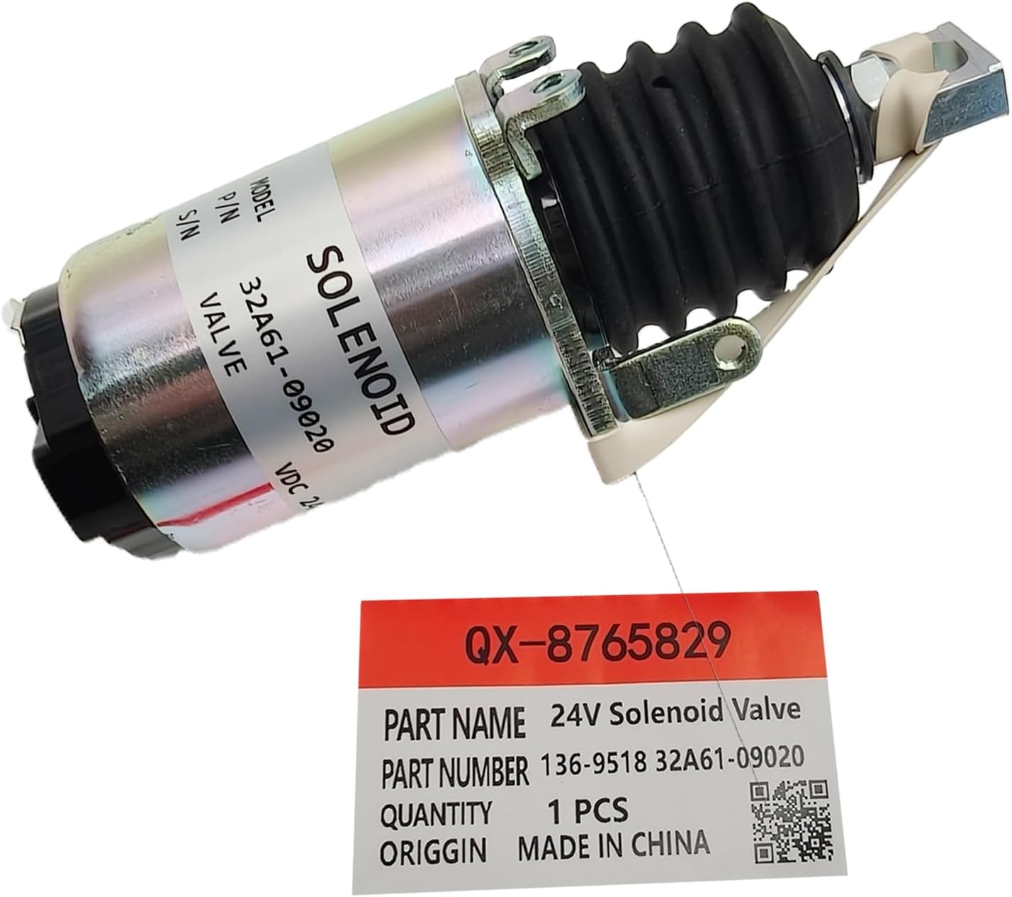 139-8247 307B Stop Solenoid 24V Fits for CAT 305.5 306 307B 307C 307D 308C Mini HYD Excavator 1398247