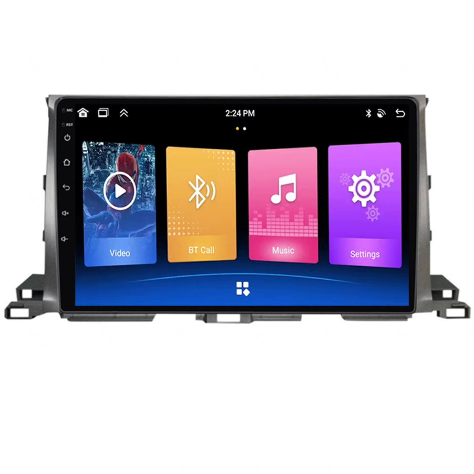 Android 15 Car Stereo 9" Samochód Dla Toyota Highlander 3 XU50 2013-2018,M111