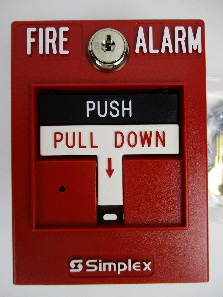 Simplex 4099-9006 - ADDRESSABLE Manual IDNET Pull Station (New)