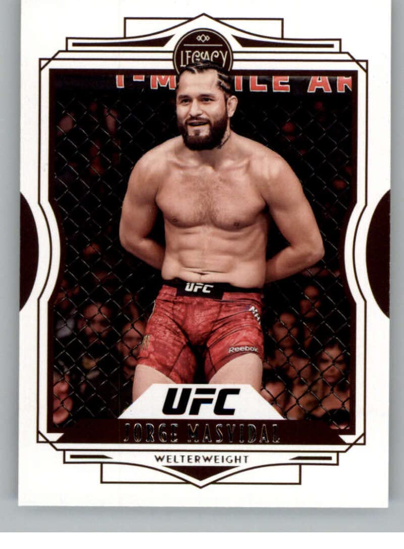 Amazon.com: 2021 Panini Chronicles UFC Legacy #43 Jorge Masvidal