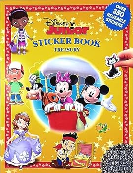 Paperback Disney Junior Sticker Treasury Book