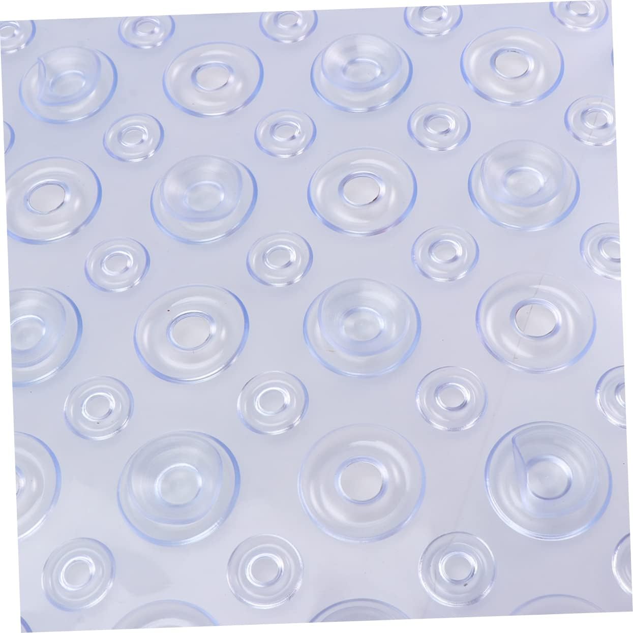 PVC Non-Slip Bath Mat 88x40cm Washable Shower Rug Suction Cups for Bathroom Safety Comfortable Foot Massage Design for Daily Use