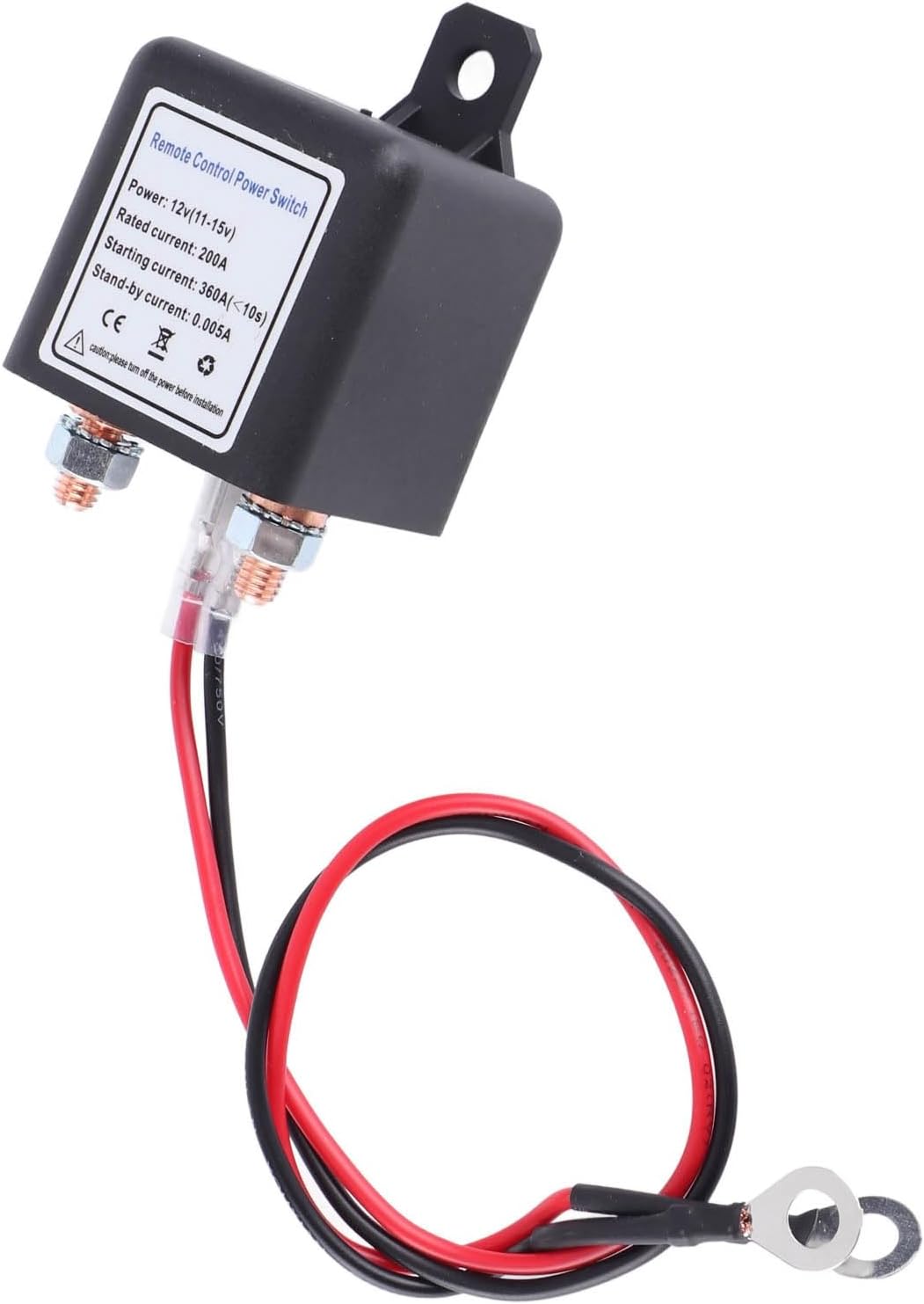 Afstandsbediening Voor Het Loskoppelen Van De Accu, 12V 240A, Met LED Spanningsweergave En Automatische Stroomuitschakeling Voor Autos Vrachtwagens~p180011576