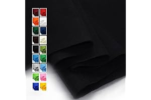 Premium Black Felt by The Yard: Embrace Crafts with Confidence