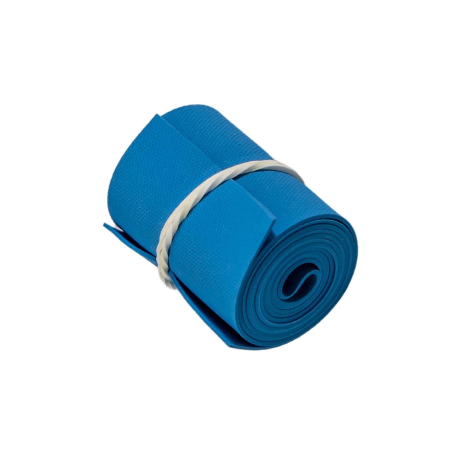 Vakly Disposable Tourniquet 1" x 18" [Pack of 25] Blue – Rolled & Banded Single-Use Elastic Latex-Free Tear-Resistant First Aid Tourniquets for Emergency & Home Use – Nursing Supplies