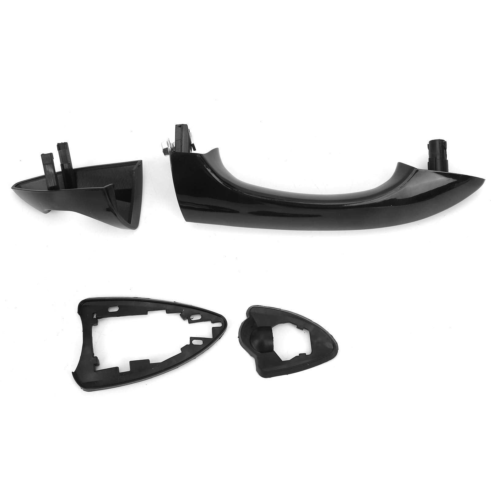 – Exterior Chrome Door Handle, Outside Door Handle Right Side 51218257738 Repl ement Fit for X5 E53 1999‑2006 RHD Entry Lever Classic Series+ x5 e53 Door Handle Driver Side