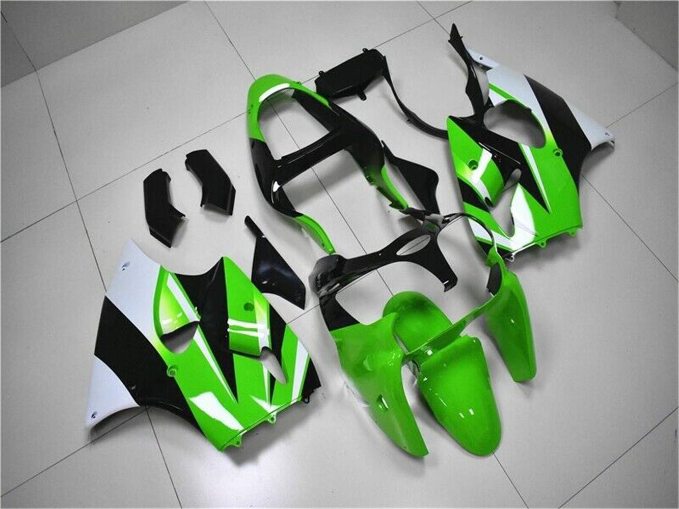 Amazon.com: New Green White Fairing Fit for Kawasaki Ninja