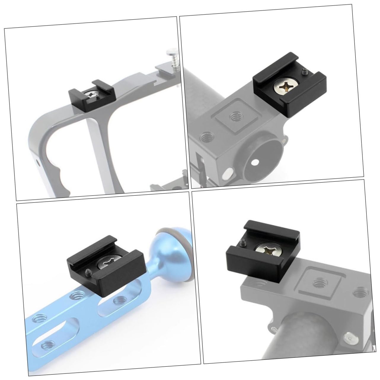 jojofuny 5sets Adattatore Hot Fotocamera Per Accessori Fotografici Facile e Versatile