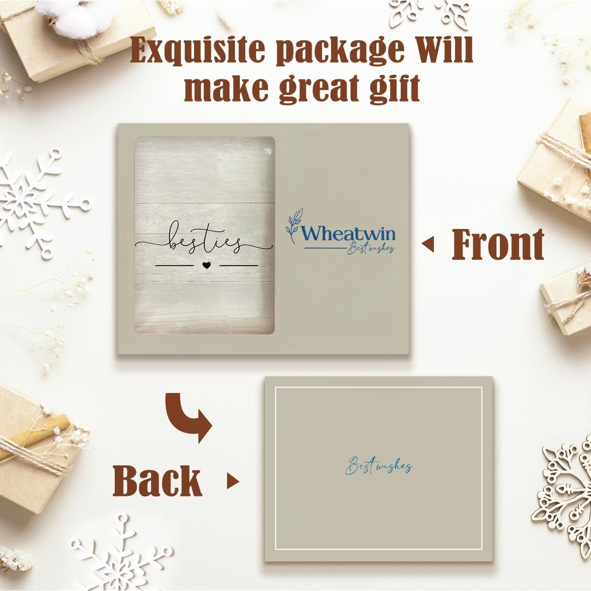 Bestie Friend Picture Frame - Friendship & BFF Gifts for Women - 4x6 Photo Frame - Image 6