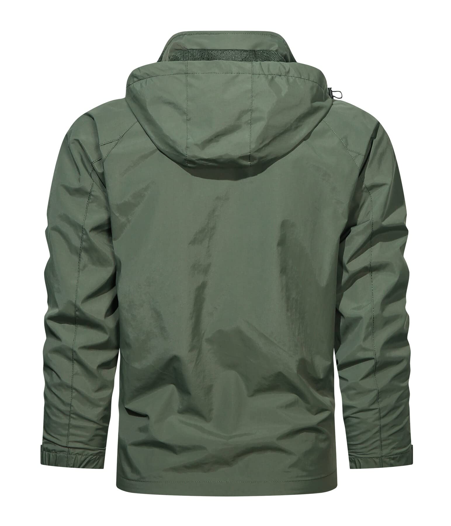 SEAUR - Giacca da uomo Giacche impermeabili leggere Casual Softshell Giacche Outdoor Cappotto da lavoro per ciclismo Sci Escursionismo