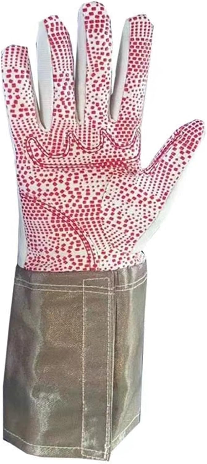 Ultralight Washable Metal Gloves, Anti-Skid Practice Fencing Glove for Saber, Mittens for Daily Fencing Practice, Fencing Equipment for Right Hand(9)