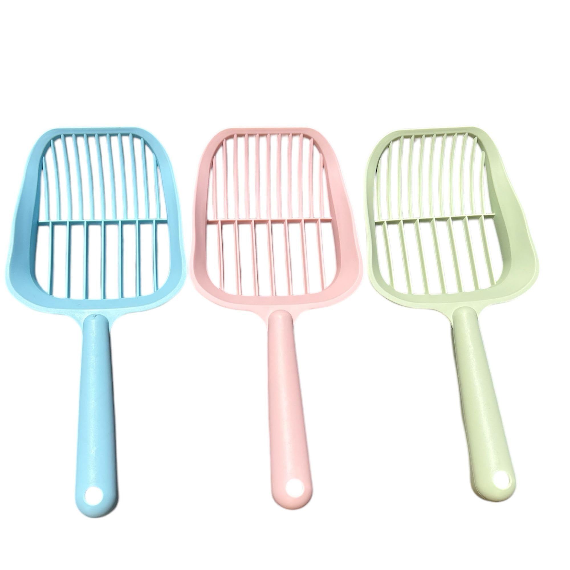 3X Large Cat Litter Scoop Plastic Sifter Shovel – Durable & Lightweight Poop Tray Scooper Holder – Easy to Clean with Ergonomic Sturdy Handle – Ideal for Cats & Clumping Litter Cleaning