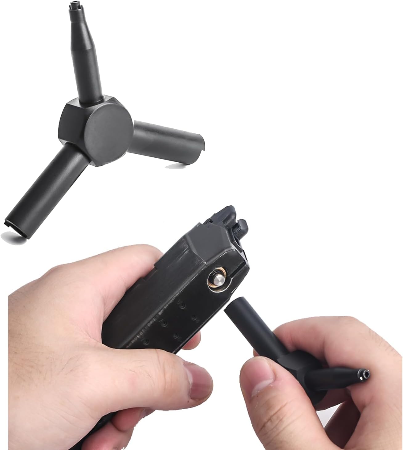 GoldenBallGas Airsoft Magazine Valve Key Tool for Green Gas Pistol Airsoft