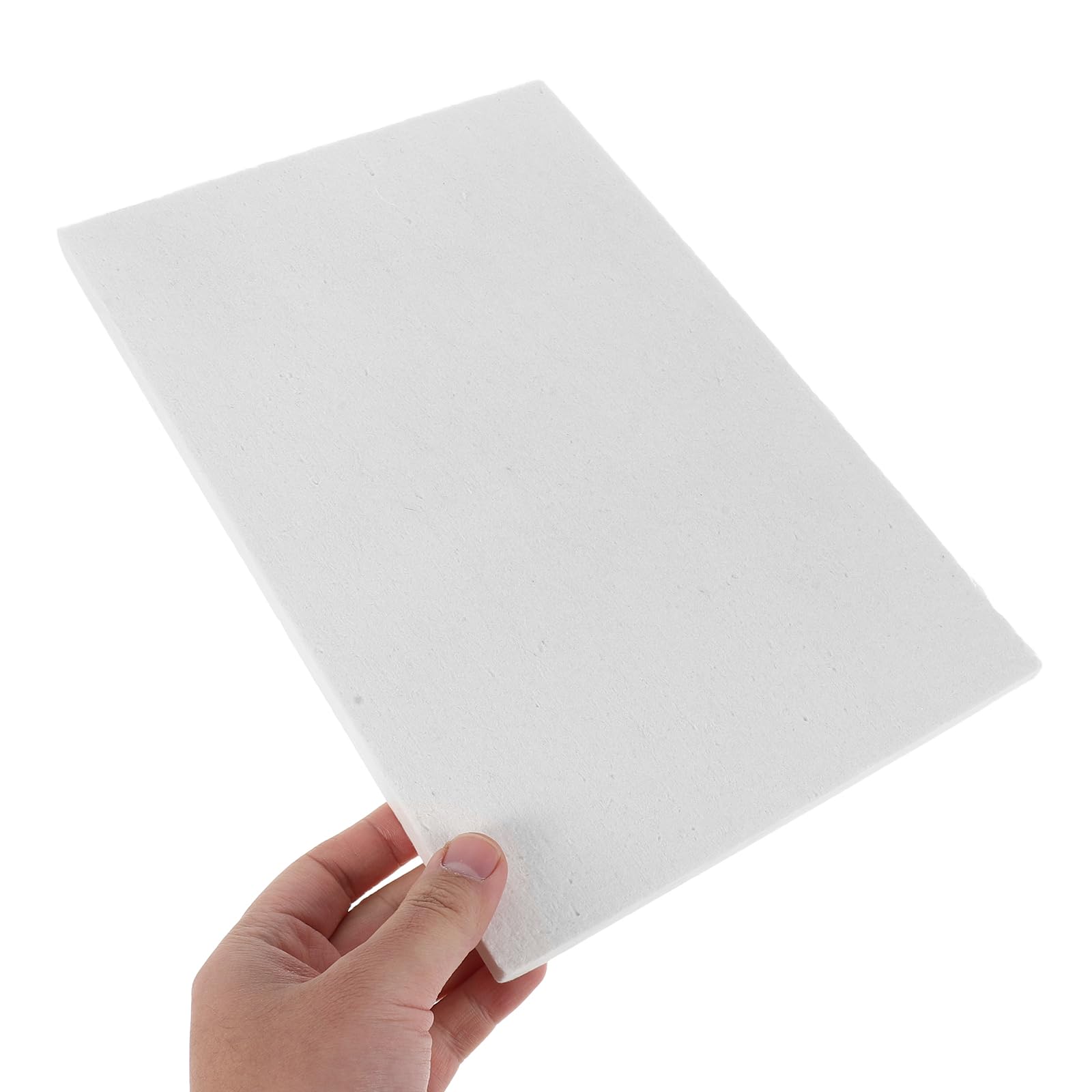 iplusmile Pack de 2 Paneles Aislantes de Fibra Cerámica 10mm (300x200mm), Placa Ignífuga de Alta Temperatura para Estufas de Leña, Chimeneas y Hornos de Pizza, Aislamiento Térmico Resistente al Fuego