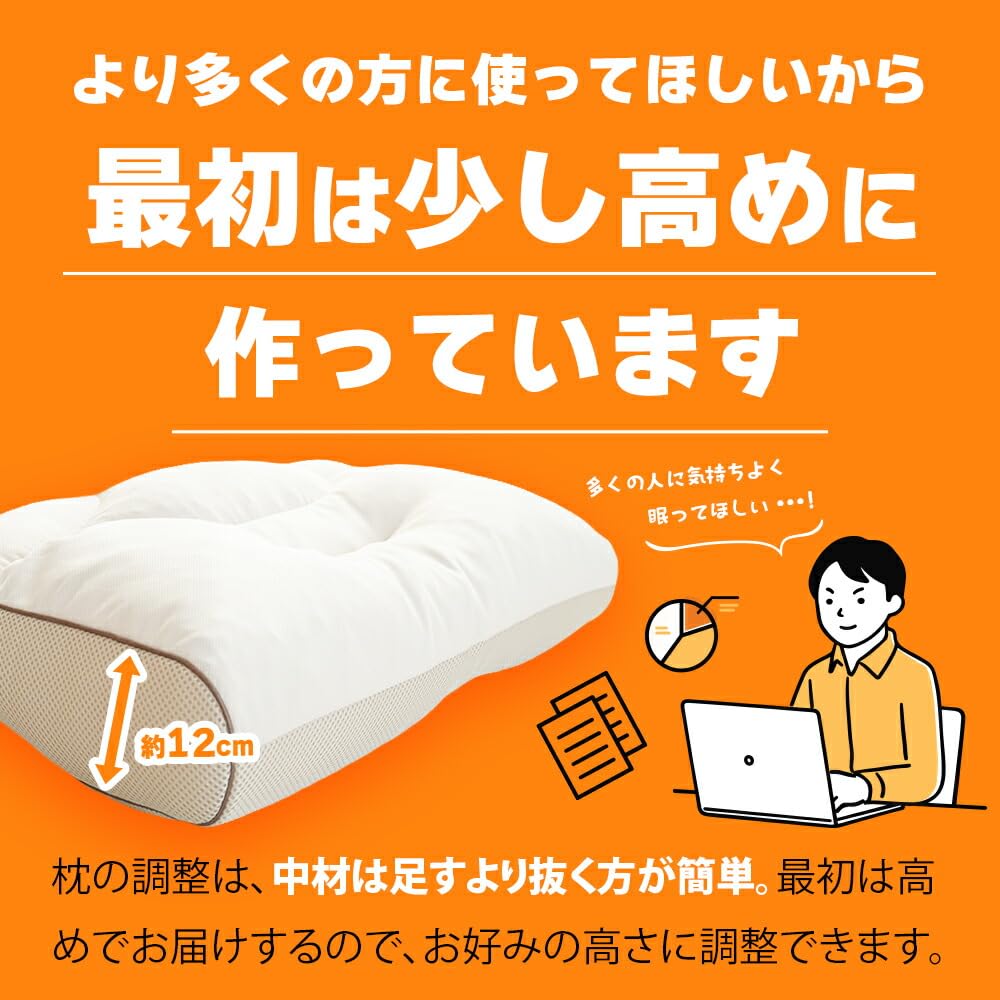 Amazon.co.jp: Nishikawa Pillow, Washable, Side Sleepers, Lower