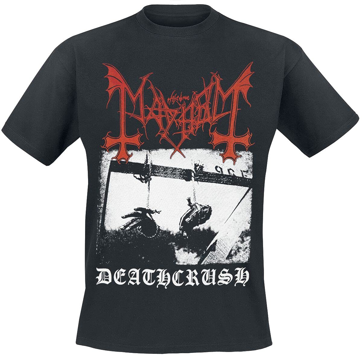 Rock Off Black Mayhem - Deathcrush - T-Shirt - Cotton - Size L - Officially Licensed Merch
