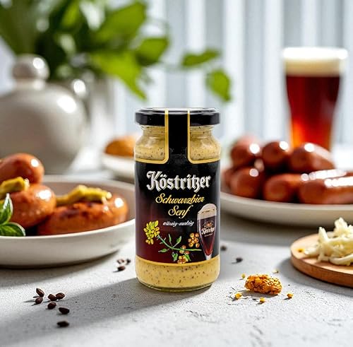 Altenburger Original Bierkiste - drei mit Bier verfeinerte Senfsorten als Geschenk-Set (3-teilig), Geschenkbox für Männer und Frauen