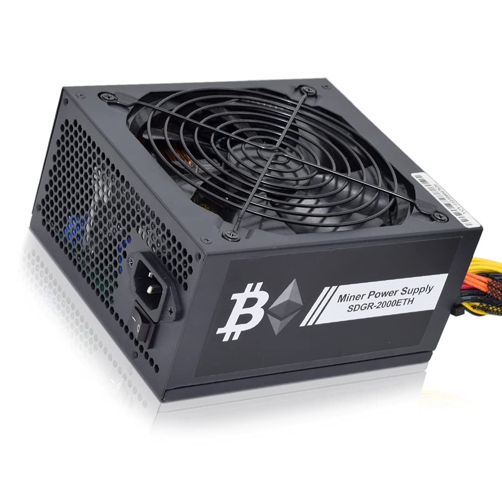 Alimentation 2000W Efficacité 95% KLVN pour Rig de 8 GPU