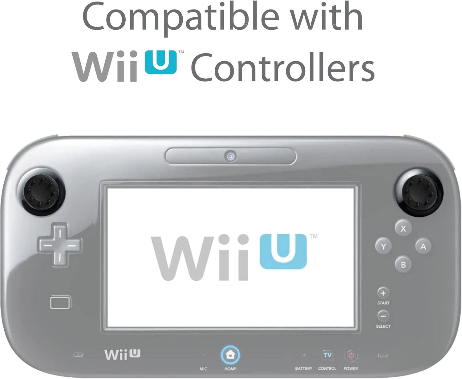 BEK Game Controller Thumb Grips 2 Pair / 4 Pcs Remote Joystick Grips, Compatible with Nintendo Pro Switch Thumb Grips, Xbox Slim One 360 X Xbox Thumb Grips, PS2 PS3 PS4 Thumbstick Grips, Wii (Black)