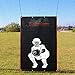 Jones Sports 4' x 6 Heavy Duty Catchers Image Vinyl Baseball Softball Batting Cage Backstop