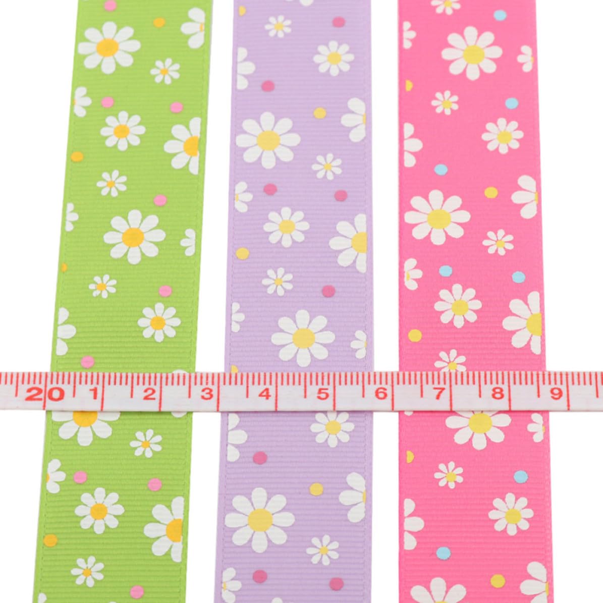 Polyesterband für Kleidung und Kopfschmuck 25mm 8 Stück Selbstgemacht