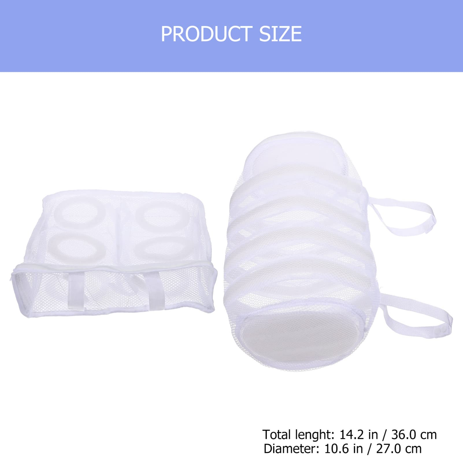 PRETYZOOM 3 Set Sacchetti Lavaggio Scarpe Borse Per Sneakers Resistenti E Riutilizzabili Per Pulizia E Asciugatura Scarpe Organizzazione Viaggio E Casa 2 Pezzi*3