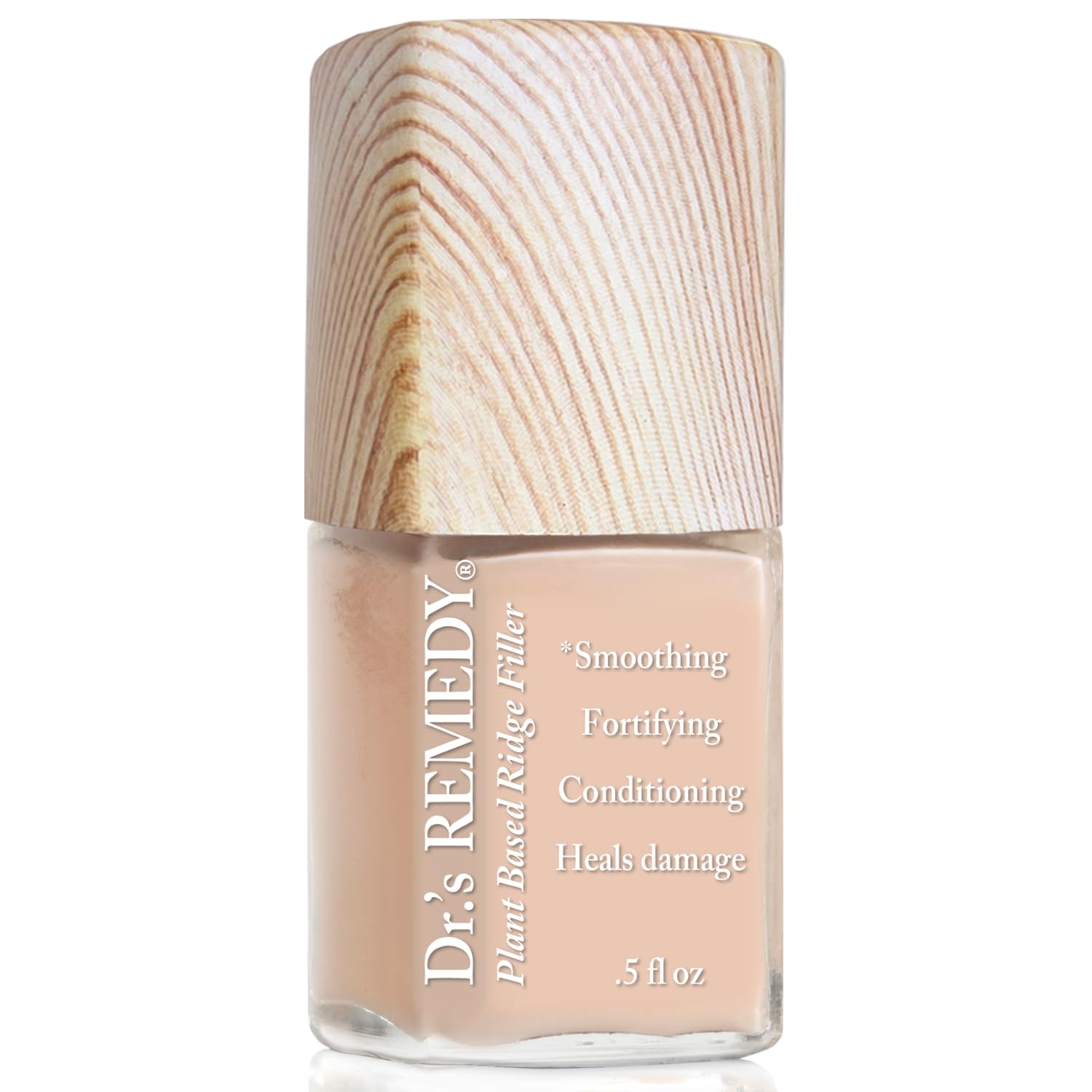 Dr’s Remedy Nail Polish Treatment, Non Toxic and Organic All Natural Enriched Nail Strengthener - Restore Ridge Repair
