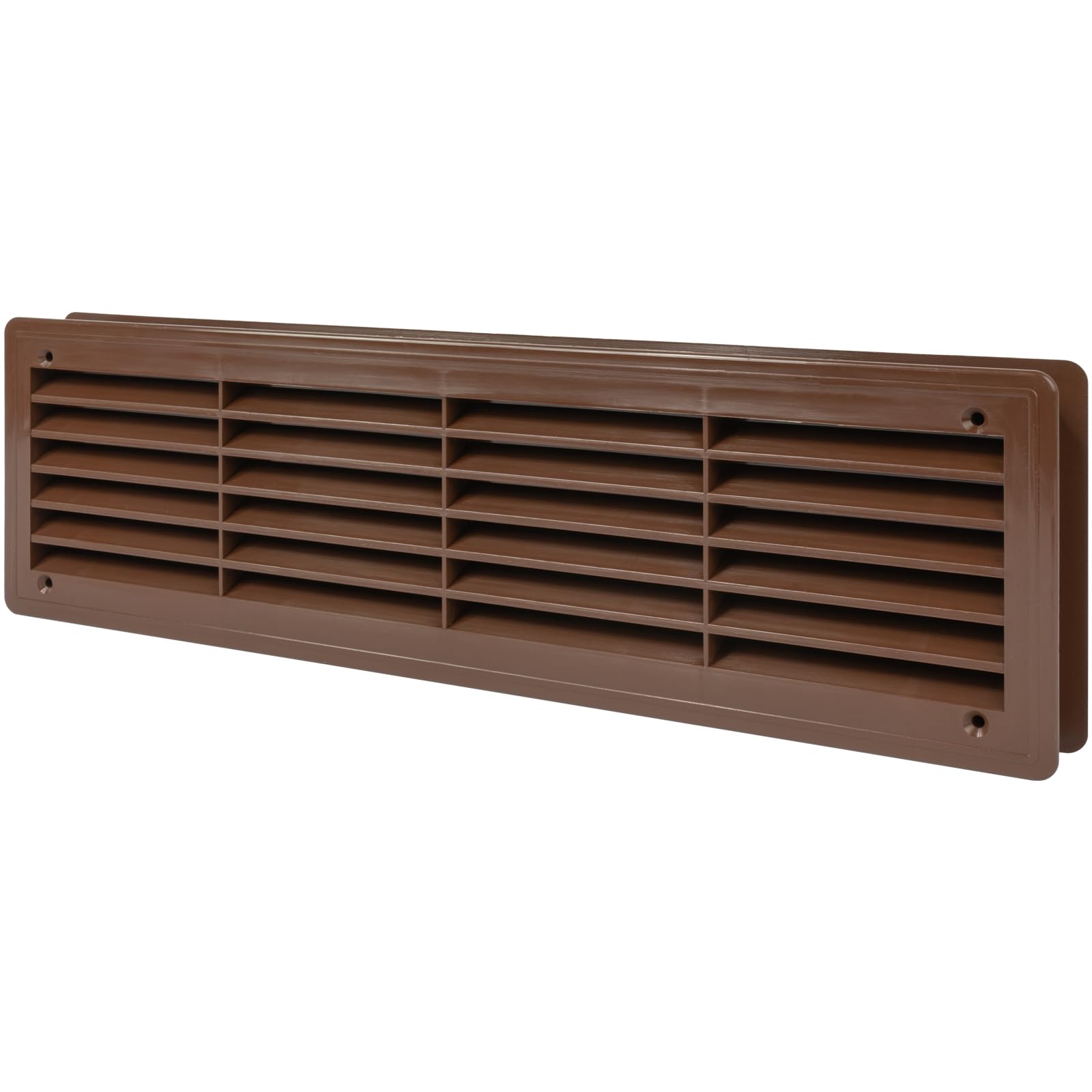 Dark Brown Air Register - Door Louvers Vent Grille -1 Dark Brown Air Register - Door Louvers Vent Grille -1