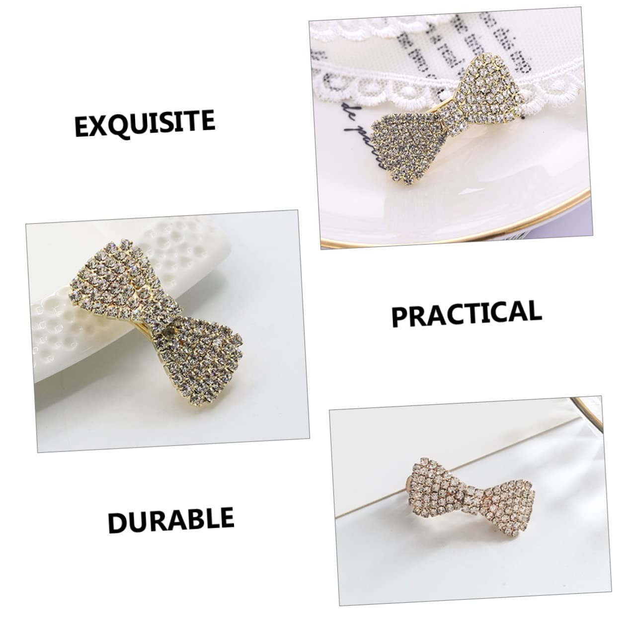 Beavorty 16piezas Clips De Pelo Cristales y Rhinestones Accesorios De Novia y Fiesta Diademas Elegantes Para Mujeres y Niñas Para Cumpleaños y Navidad