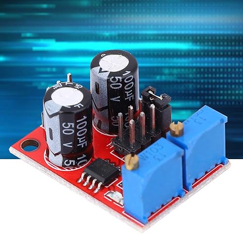 Generador de ciclo de trabajo de frecuencia de pulso, controlador de motor paso a paso, tablero de módulo ajustable, NE555 (5 piezas)