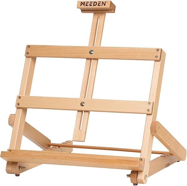 MEEDEN Beech Wood Tabletop Easel Adjustable