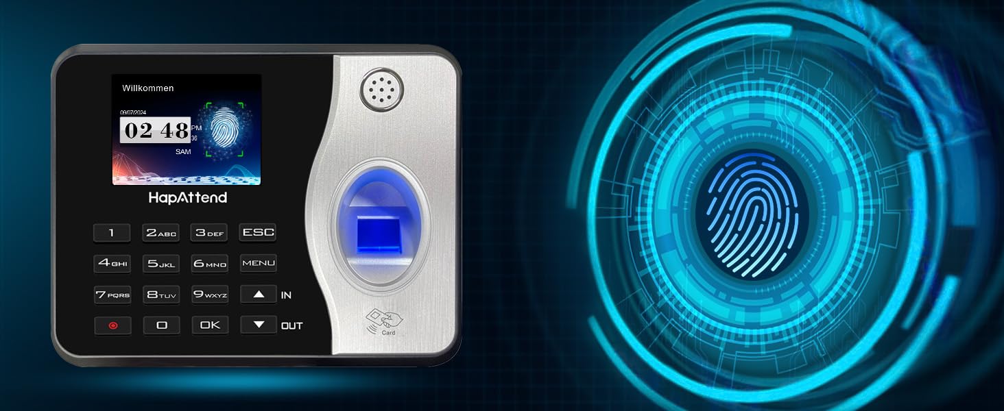 Badge RFID aggiuntivi kit 10 per HapAttend TC1 TC2 MB1 MB2 H1 H2 H3