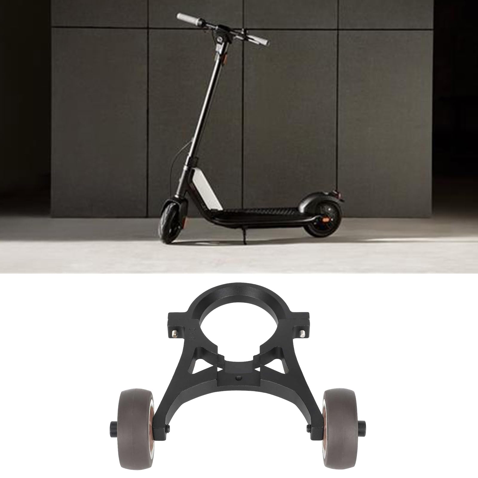 CHENZILIN Handstand Auxiliaries Wheel Brackets Electric Scooter Handstand Stand Brackets Replacement Scooter Wheel Brackets Easy to Use