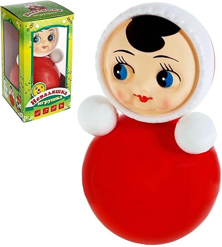 U | R Tumbler Kotovskie vasos Chica (6C-007) 10.2 in Неваляска Котовские невалескии девочка (6С-007) 26 см