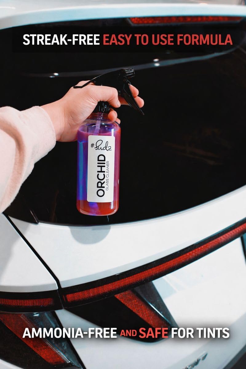 SudzBox Complete 7-Product Car Detailing Kit with Cleaners, Soap, Wheel Cleaner, Tire Shine & Sealant + Premium Microfiber Towel – Interior & Exterior Detailing Made Easy
