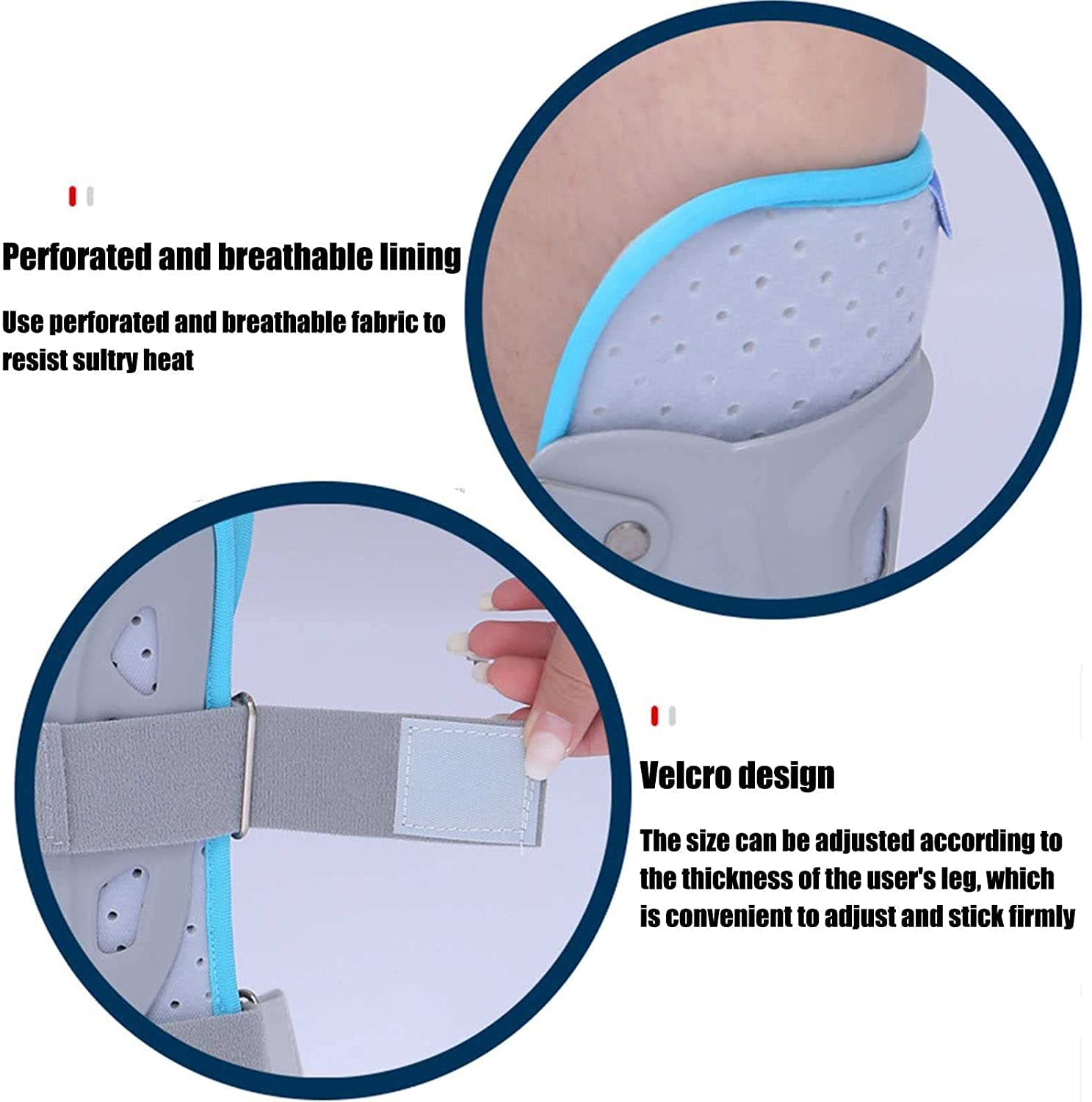 Bota para Caminar Bota para Fractura para pie Roto Fractura de Tobillo Soporte para Bota para Caminar Bota para Fractura Bota para Caminar superligera para Tobillo Torcido Tobillera para Mujeres y