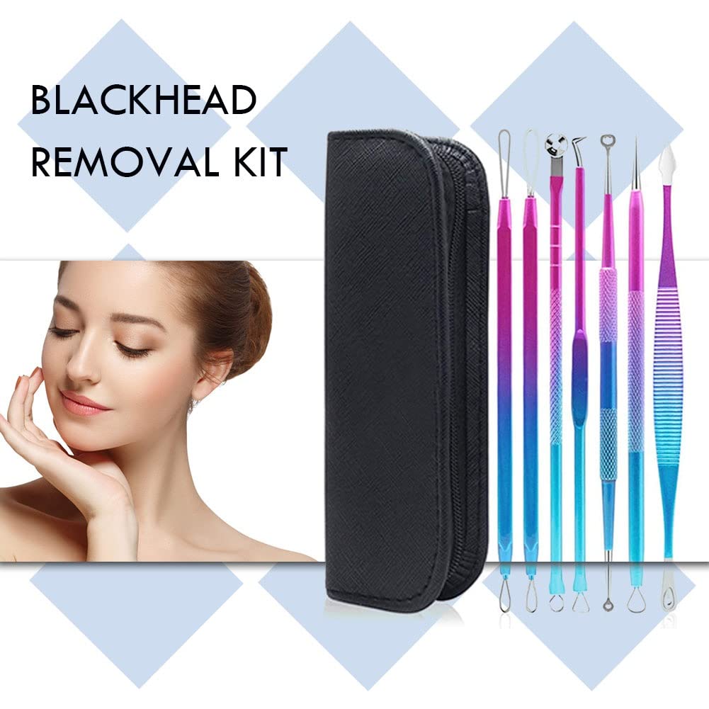 Akne Nadel 10 stücke Akne Entfernung Werkzeug Kit Pro Blackhead Remover Gesicht Pickel Nadel Clip Akne Entfernung Werkzeug Kit Pinzette Hautpflege Werkzeuge Akne-Nadel(China)