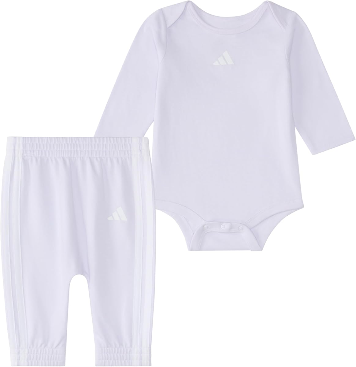 Conjunto de 2 piezas de body con pantalón jogger para bebé de adidas