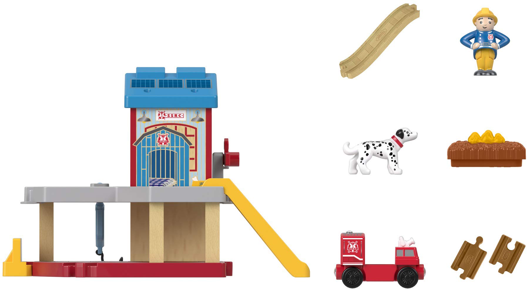 Amazon.co.jp: きかんしゃトーマス 木製レールシリーズ ファイヤー  