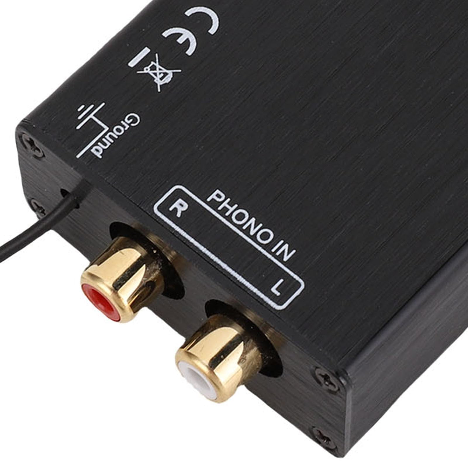 Preamplificador de Phono estéreo, Tocadiscos, Amplificador de Potencia AV con 2 interfaces de vídeo Compuesto, Entrada y Salida Ac230v